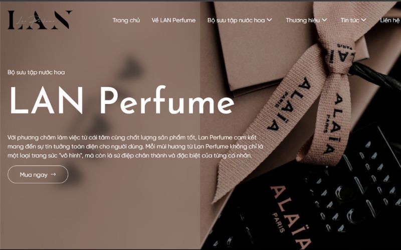 shop nước họa chính hãng Lanperfume