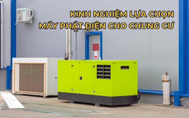 máy phát điện cho chung cư