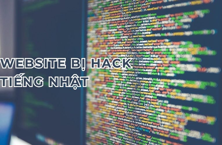 website bị hack tiếng nhật